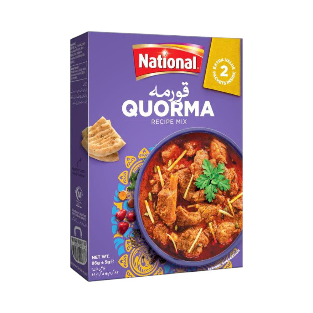 NATIONAL MASALA QUORMA DOUBLE PACK 86 GM