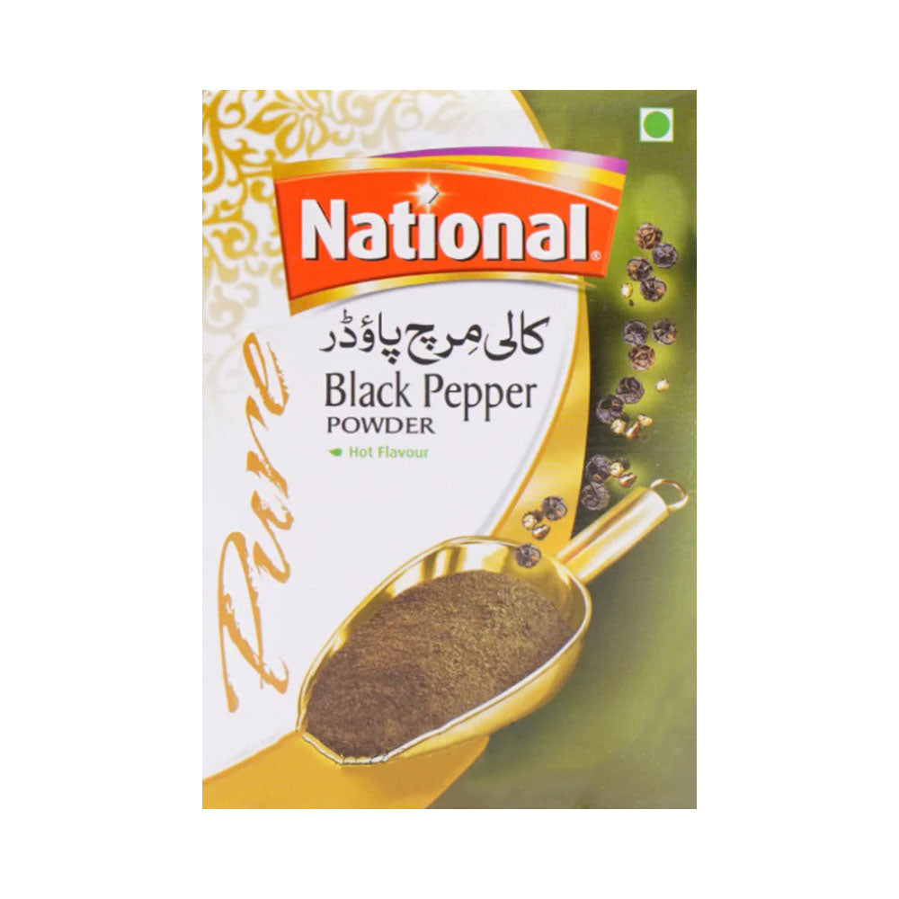 NATIONAL BLACK PEPPER POWDER 50 GM