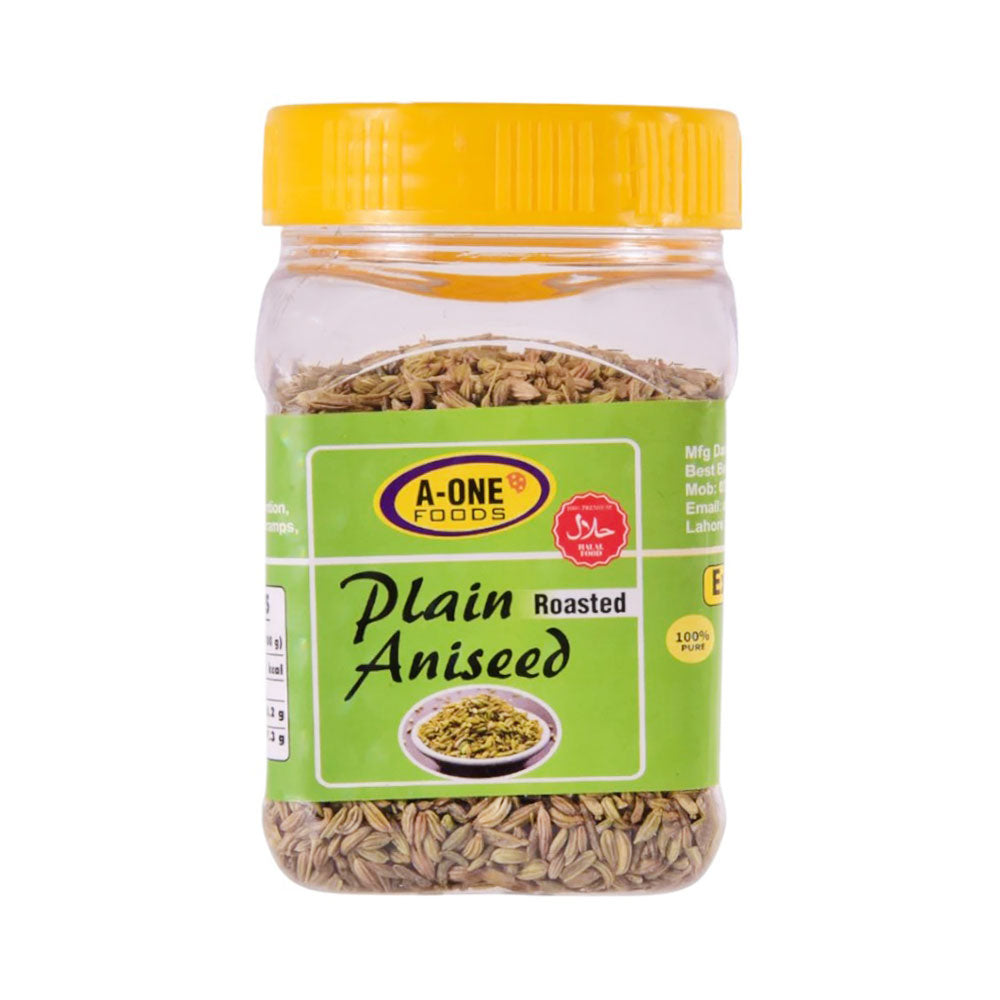 AONE PLAIN ROASTED ANISEED JAR 110 GM