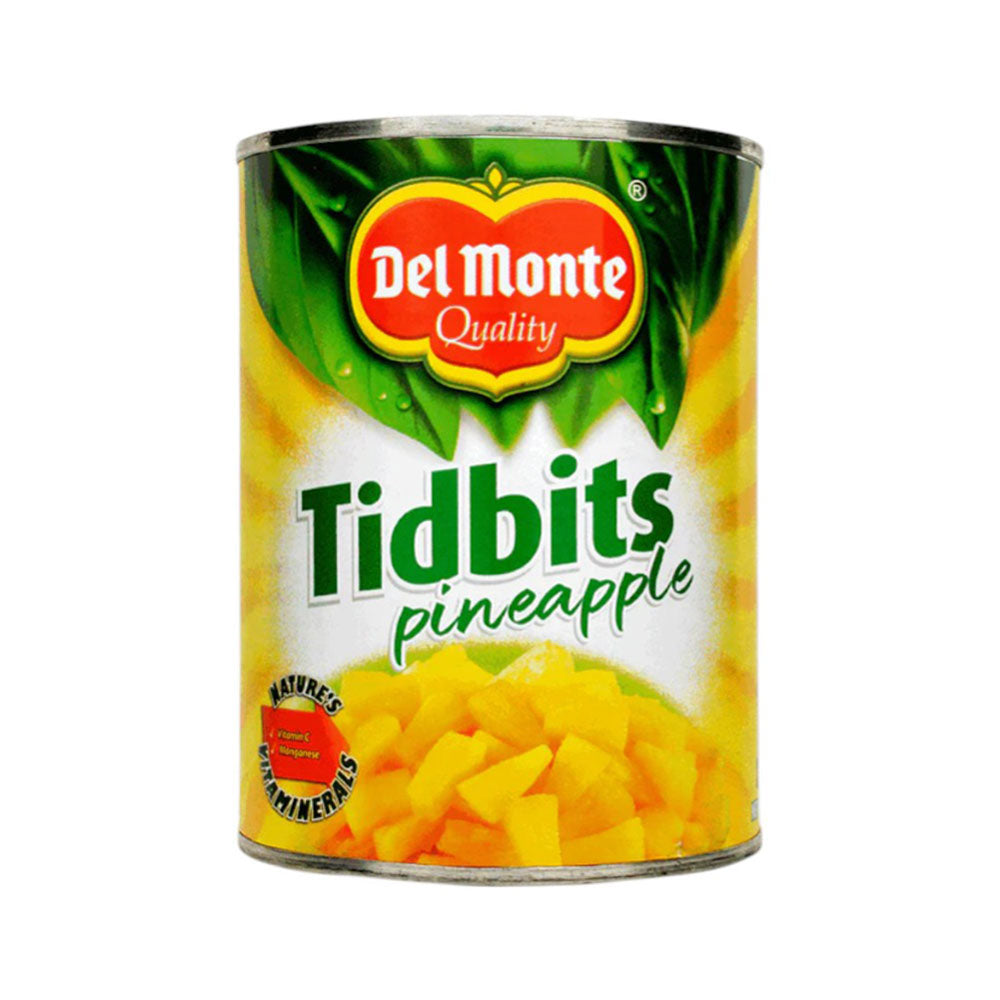 DELMONTE TIDBITS PINEAPPLE 560 GM