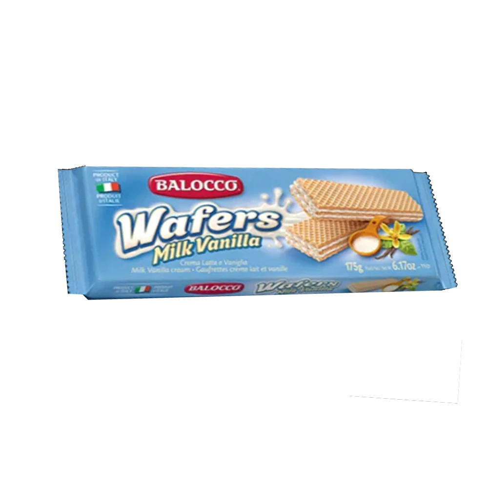 Baloco Shell BALOCCO SNACK WAFER VANILLA 175 GM – Al-Fatah