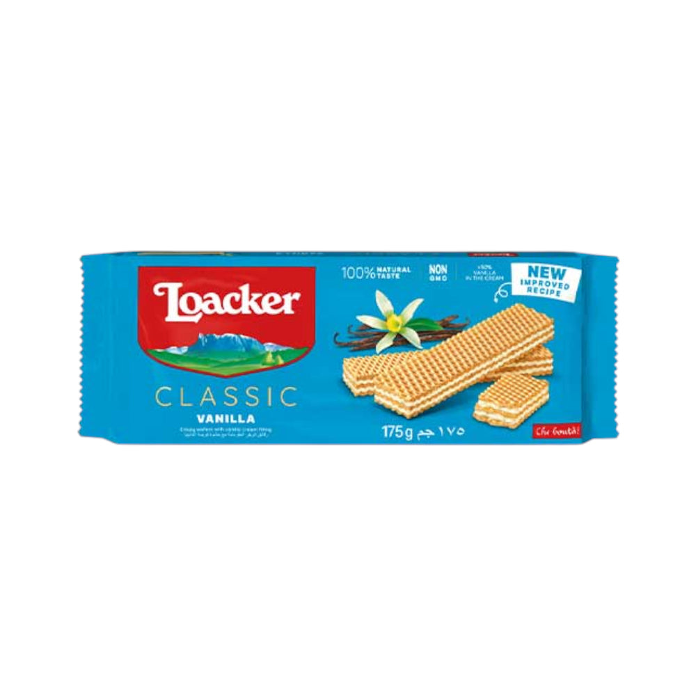 LOACKER WAFER VANILLE 175 GM