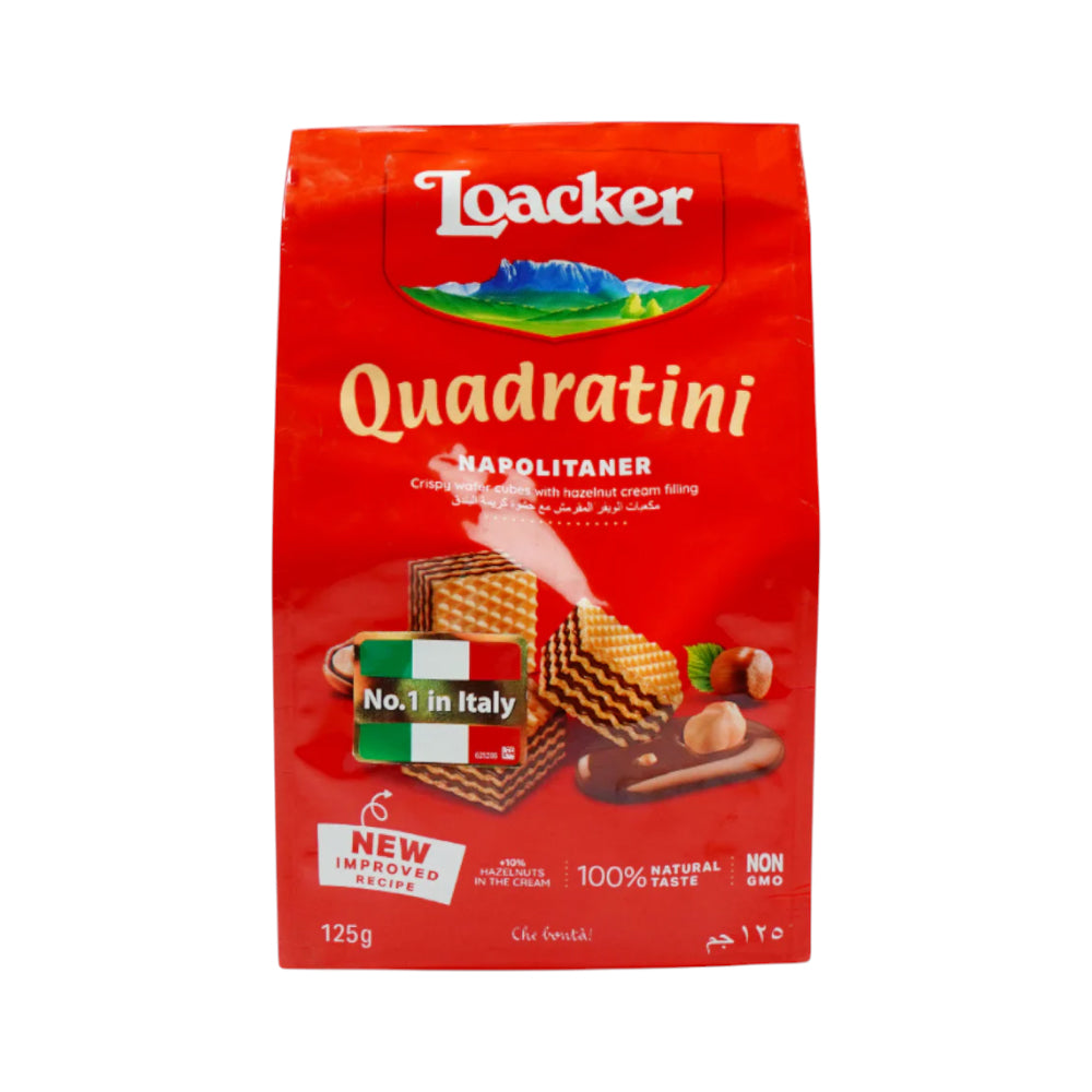 LOACKER WAFERS NAPOLITANER 125 GM