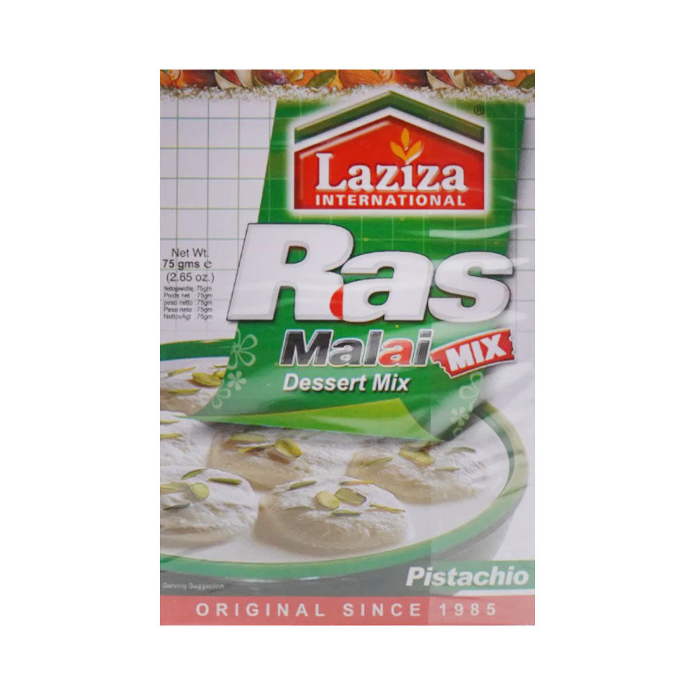 LAZIZA RASMALAI MIX PISTACHIO 75 GM