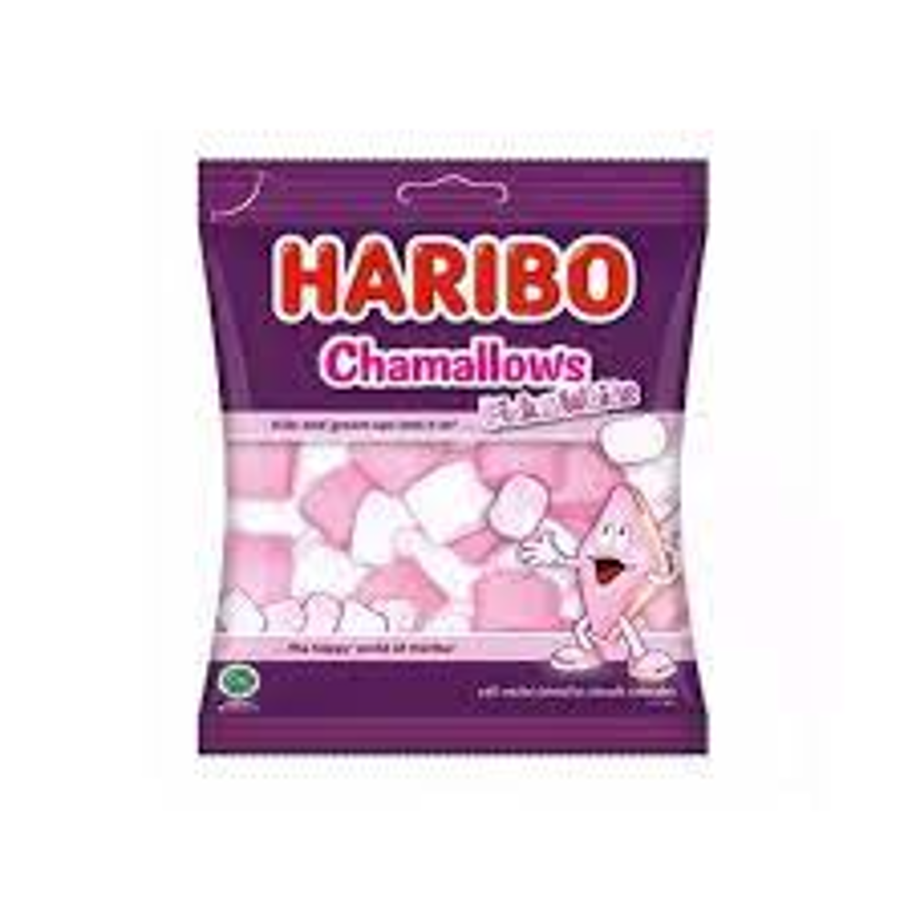 HARIBO MARSHMALLOWS CHAMALLOWS PINK AND WHITE 70 GM