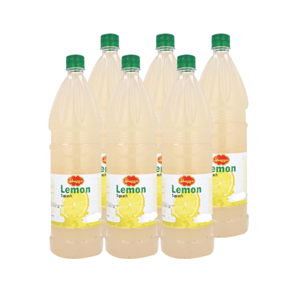 SHEZAN SQUASH LEMON 1.4 LTR- CARTON