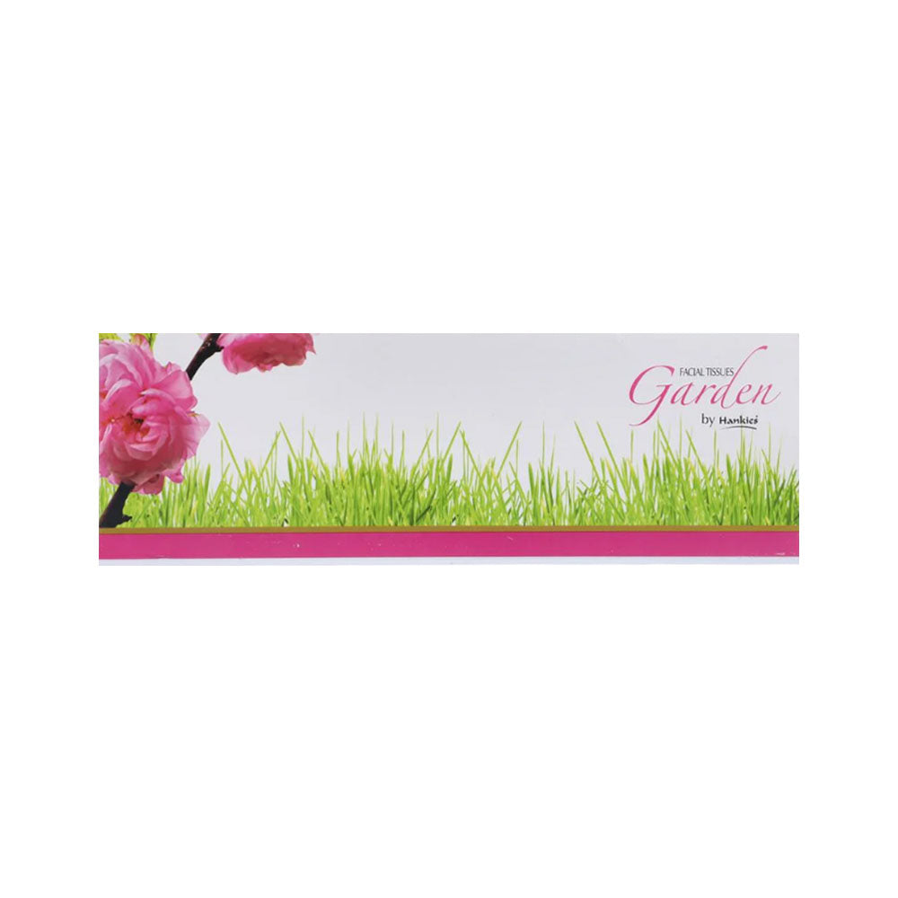 HANKIES TISSUE GARDEN FACIAL TISSUES