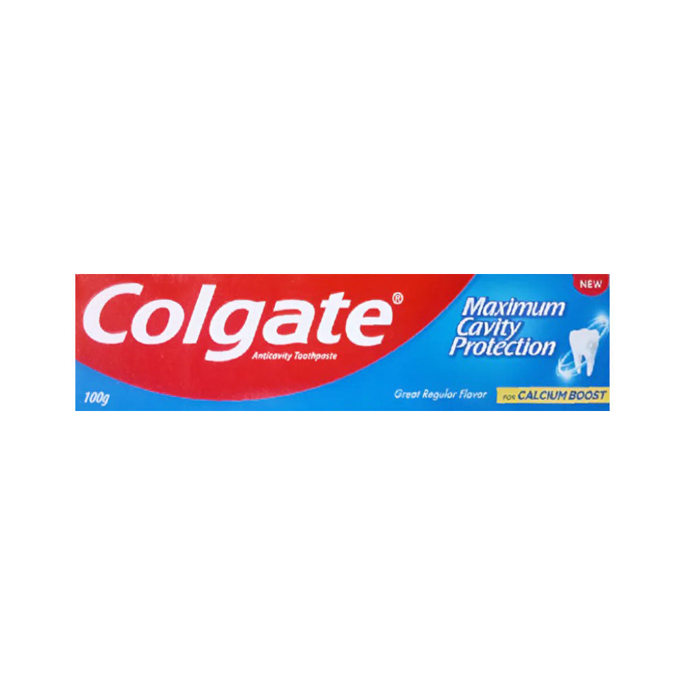 COLGATE TOOTH PASTE MAXIMUM CAVITY PROTECTION 100 GM