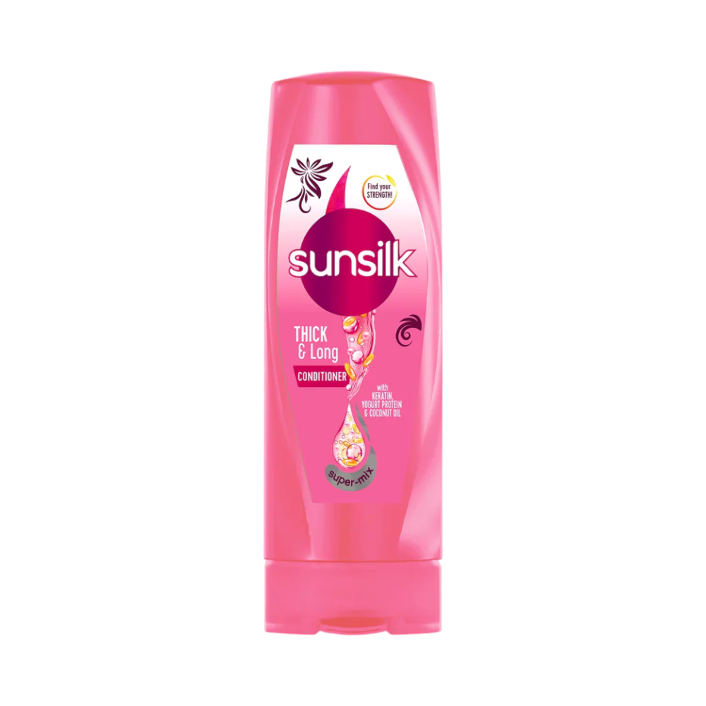 SUNSILK CONDITIONER THICK AND LONG 180 ML