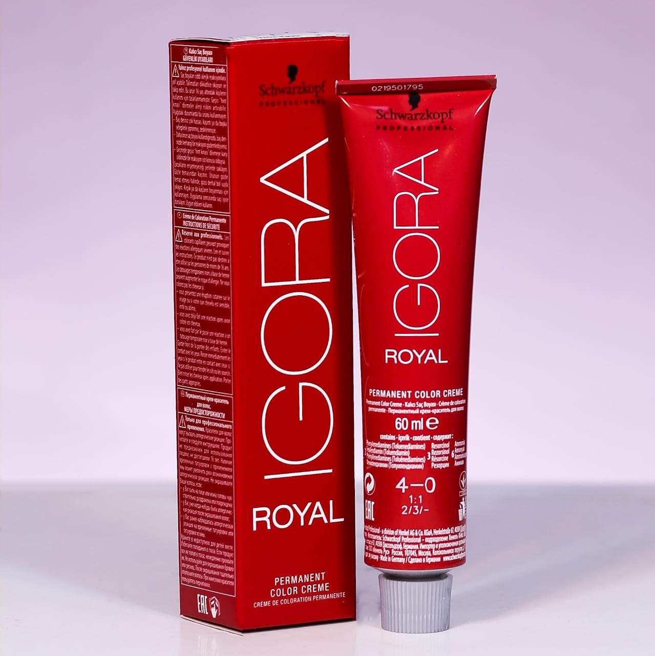 IGORA HAIR COLOR 4-0 MEDIUM ROYAL BROWN 60 ML