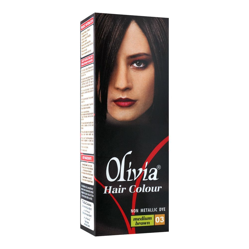 OLIVIA HAIR COLOR MEDIUM BROWN 03 PC