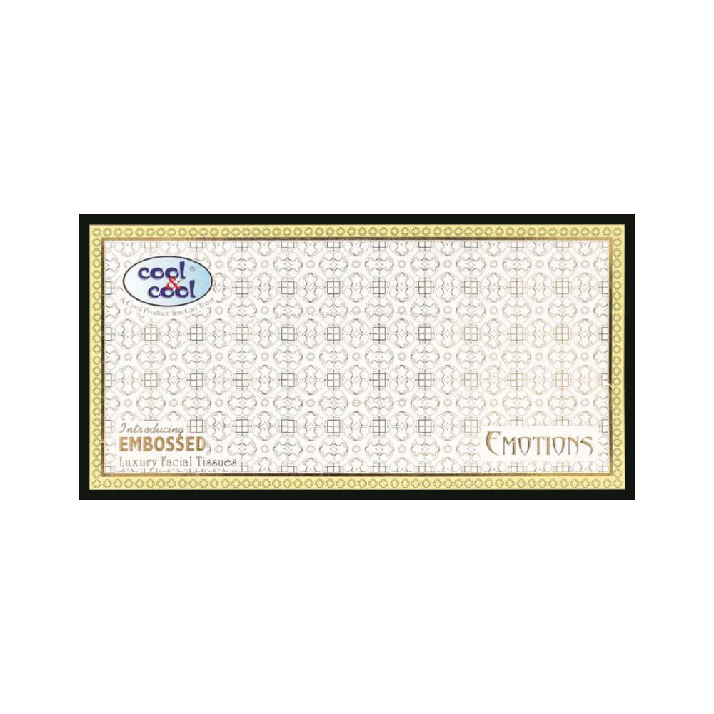 COOL & COOL FACIAL TISSUES EMBOSSED E374