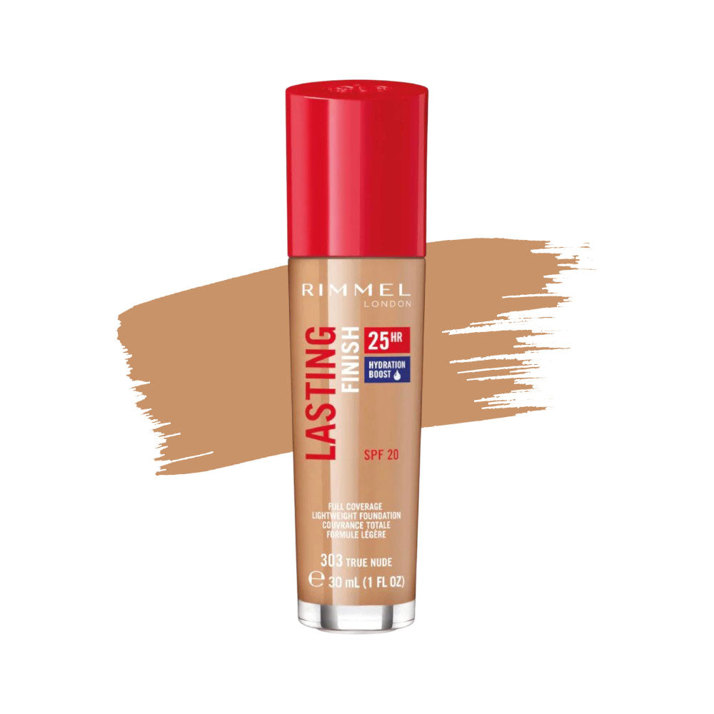 RIMMEL LASTING FINISH FOUNDATION TRUE NUDE PCS
