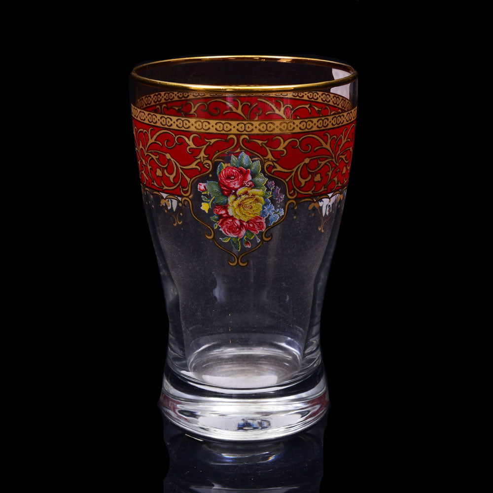 GLASS CANBA ARTEMIS RED 42418 BASIC (Pack 6)