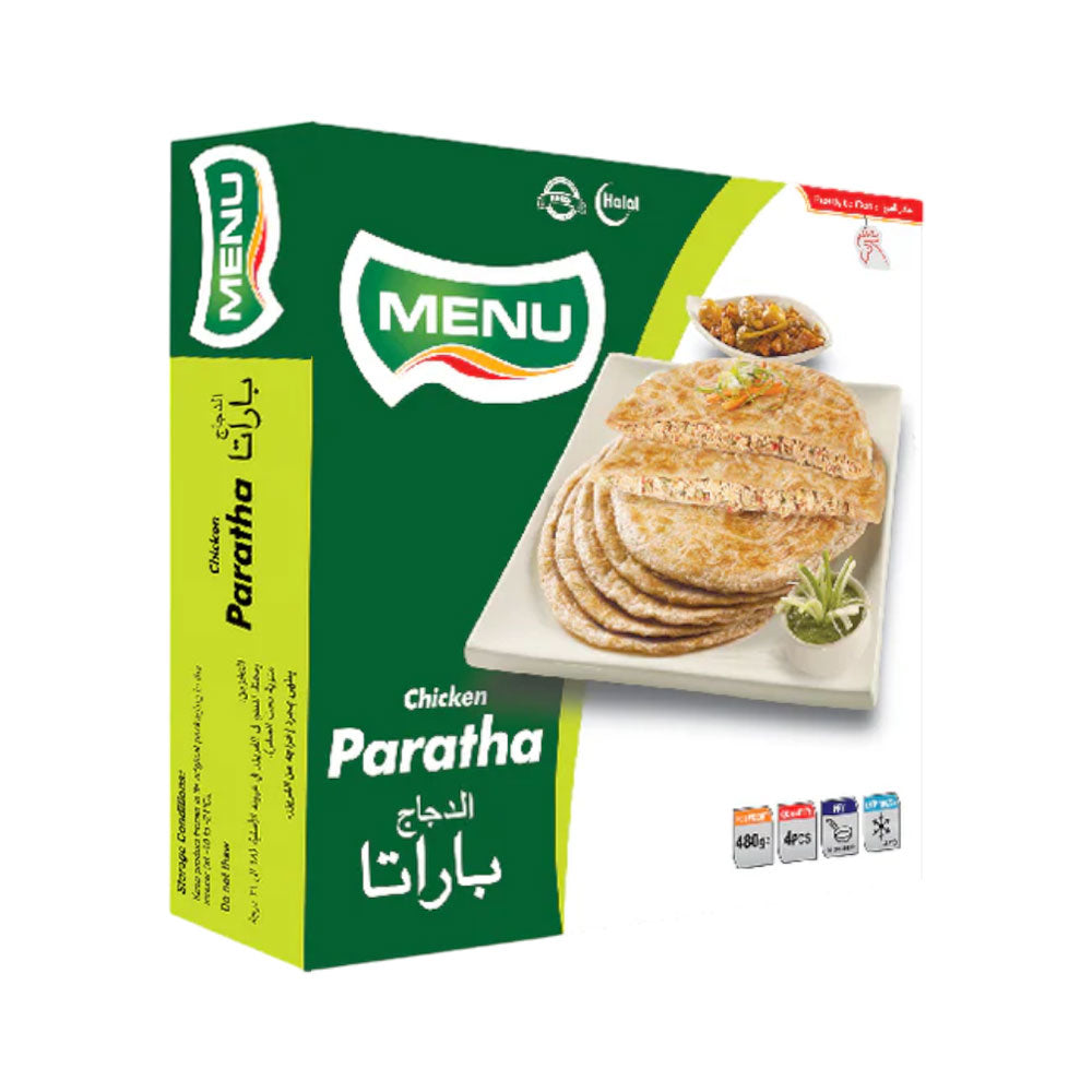 MENU CHICKEN PARATHA 4 PCS 480 GM