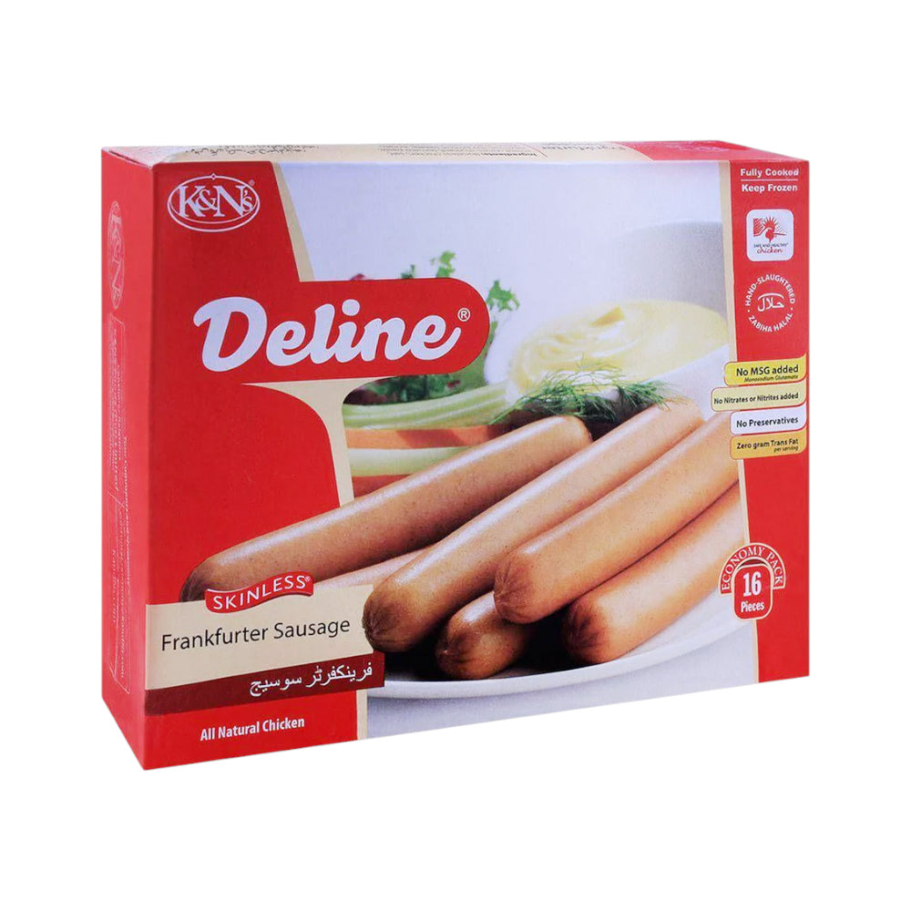 K&N FRANKFURTER SAUSAGE 16 PCS 720 GM