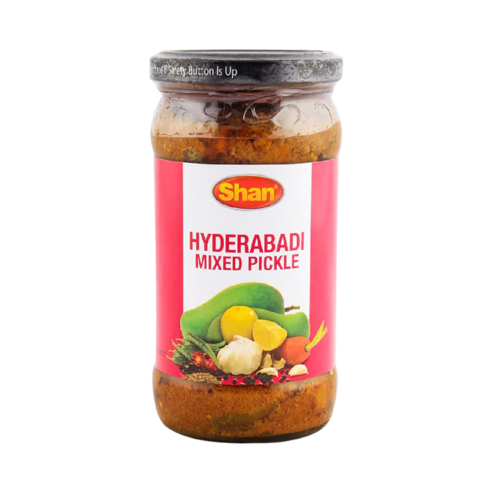 SHAN PICKLE HYDERABADI MIXED 300 GM
