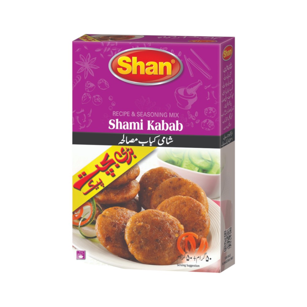SHAN SHAMI KABAB MASALA ECONOM PACK 100 GM