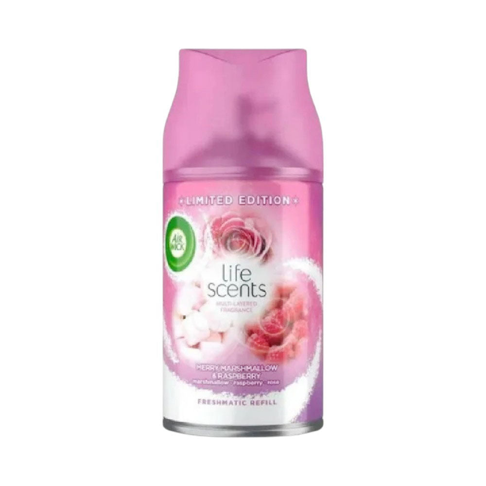 AIR WICK AIR FRESHNER MARSHMALLOW RASPBERRY ROSE 250 ML