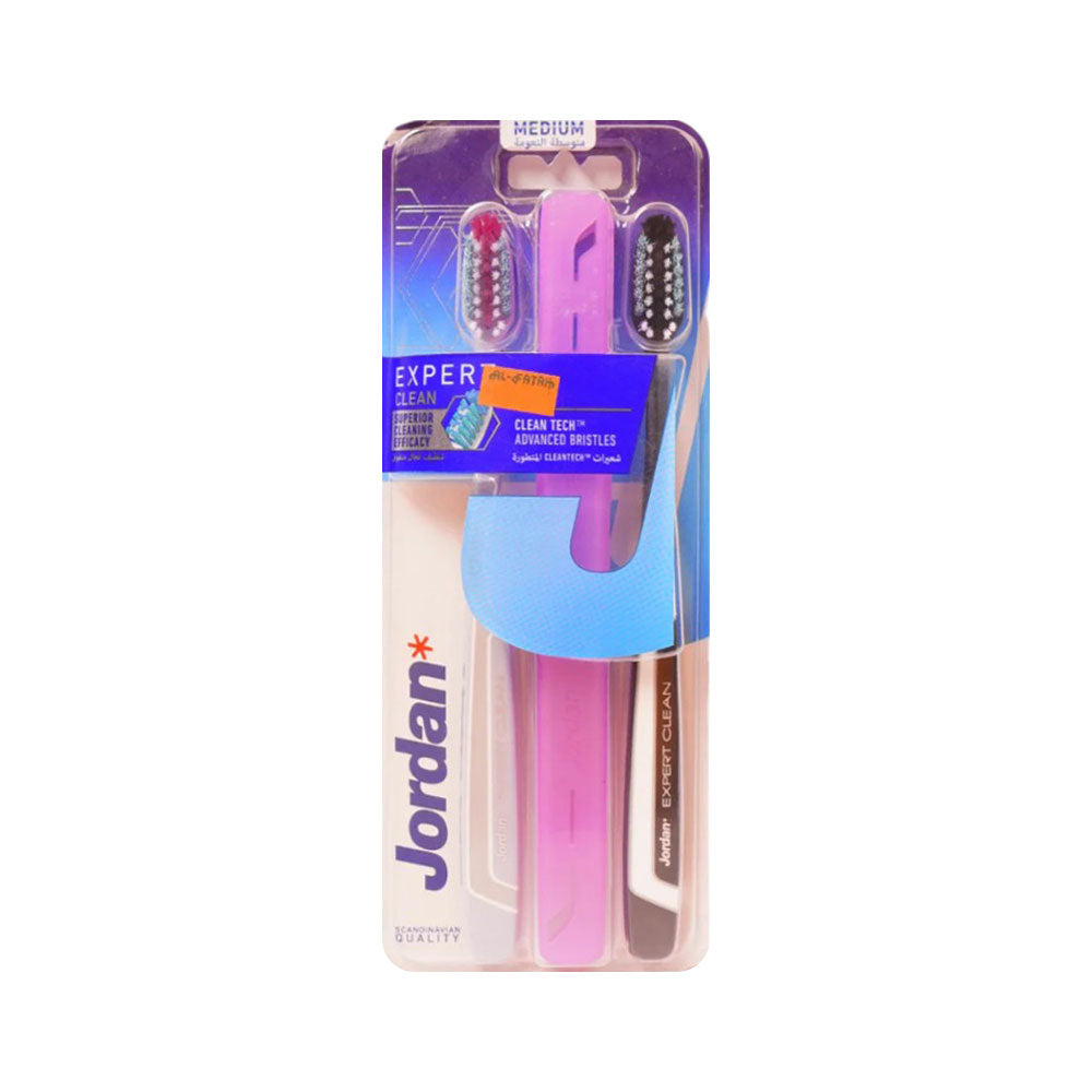 JORDAN TOOTH BRUSH CLEAN TECH MEDIUM BASIC