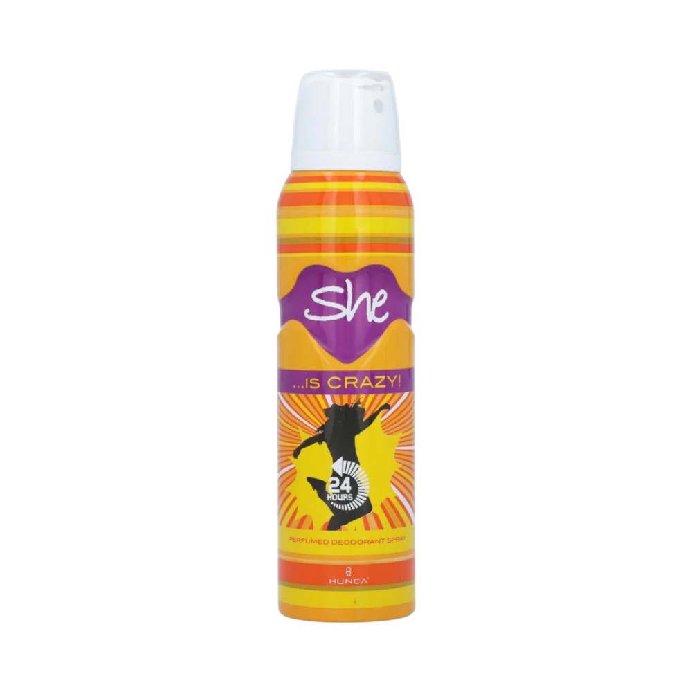 SHE DEODORANT IS CRAZY 150 ML BASIC