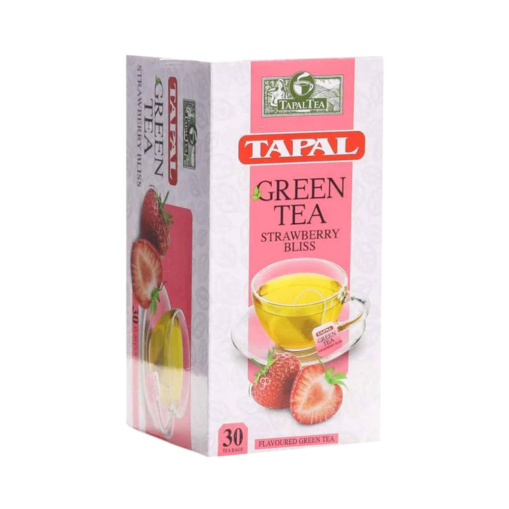 TAPAL GREEN TEA STRAWBERRY BLISS 30 BAGS 45 GM