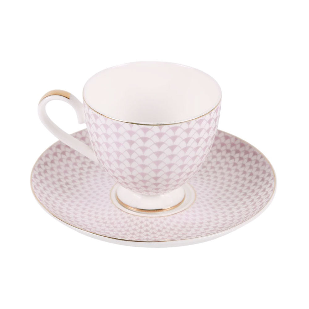 CUP & SAUCER SET ROYAL BISTRO 12PC 12-SO1-901P BASIC