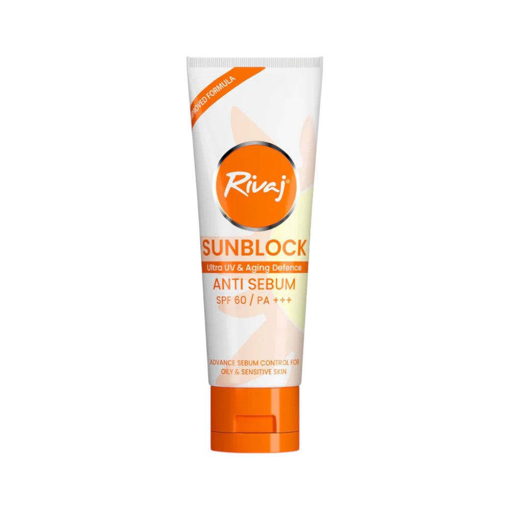 RIVAJ SUNBLOCK ANTI-SEBUM SPF60 40ML