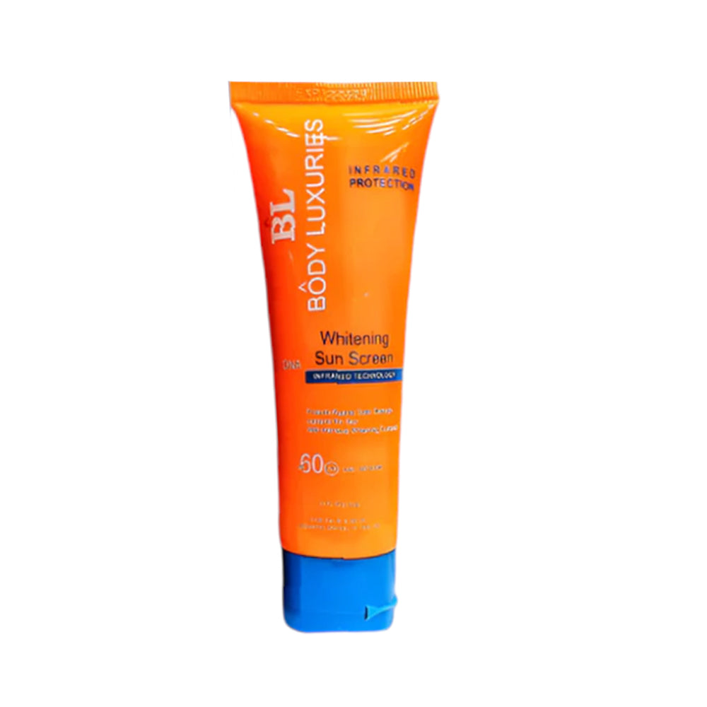 BODY LUXURIES SUN SCREEN WHITENING 75 GM PC