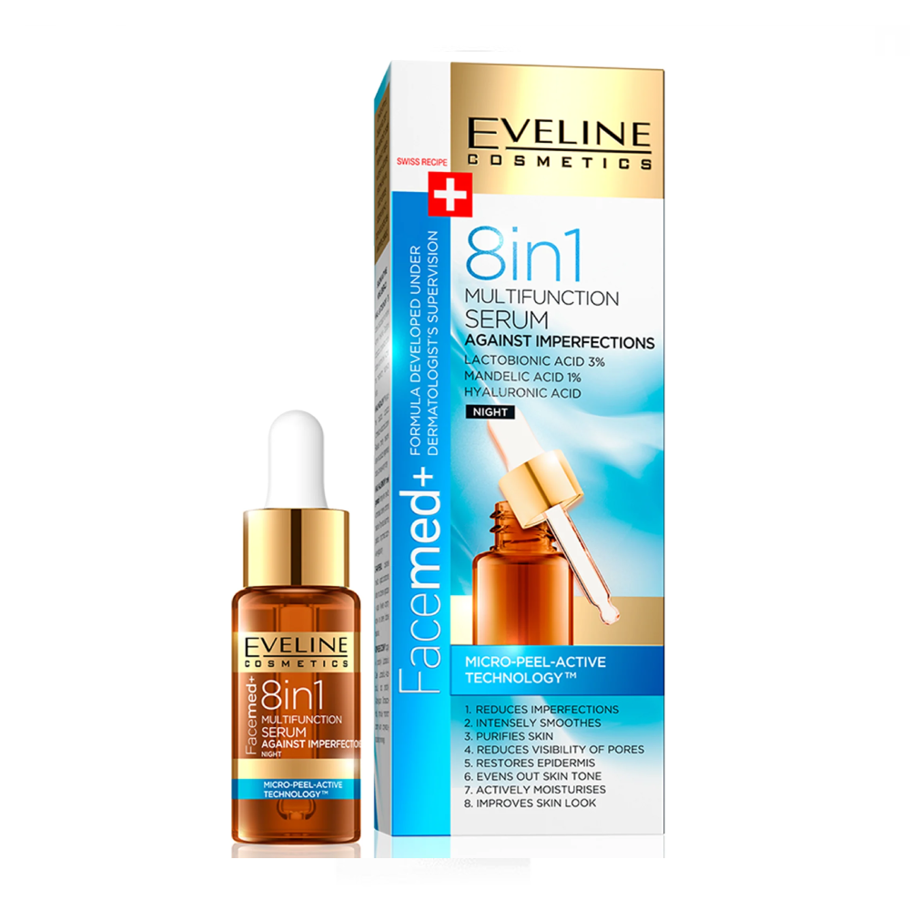 EVELINE FACEMED 8 IN 1 MULTI FUNCTION SERUM 18ML PC
