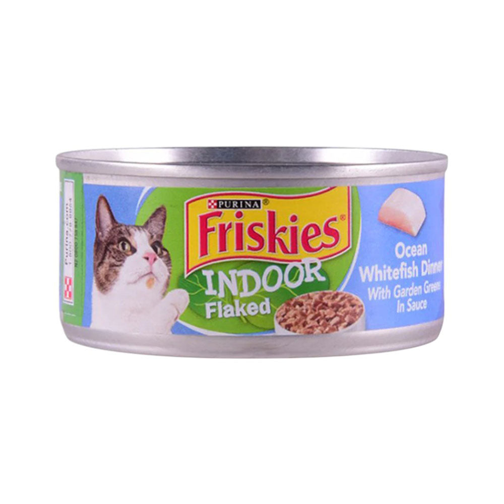 PURINA FRISKIES CAT FOOD OCEAN WHITEFISH DINNER 156 GM