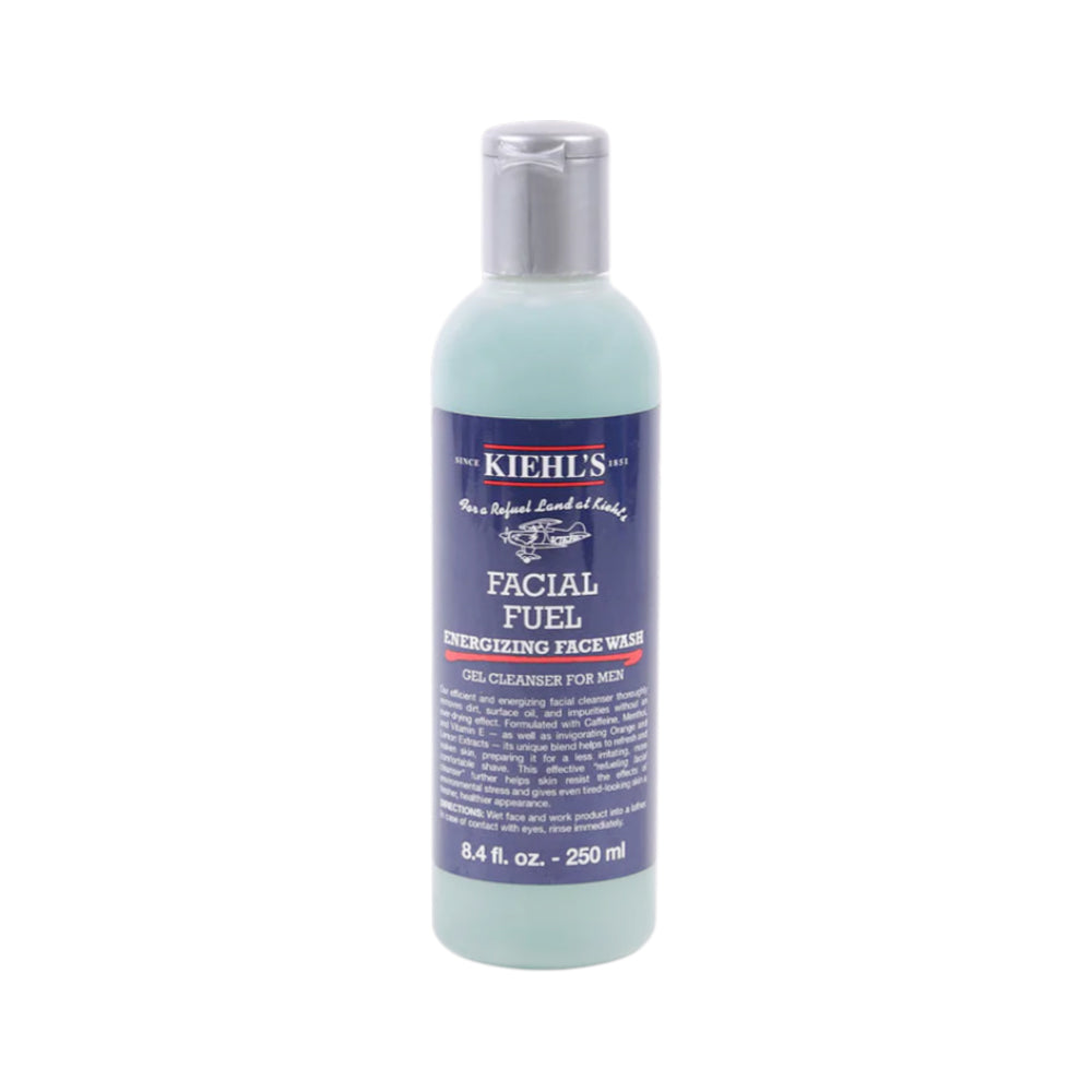 KIEHLS FACIAL FUEL ENERGIZING GEL CLEANSER FOR MEN FACE WASH
