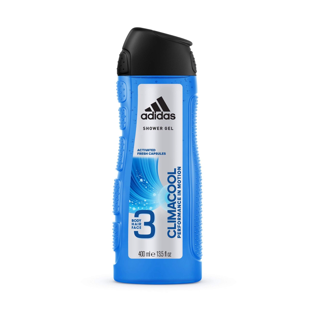 ADIDAS SHOWER GEL ACTIVATED CLIMACOOL 3IN1 400 ML