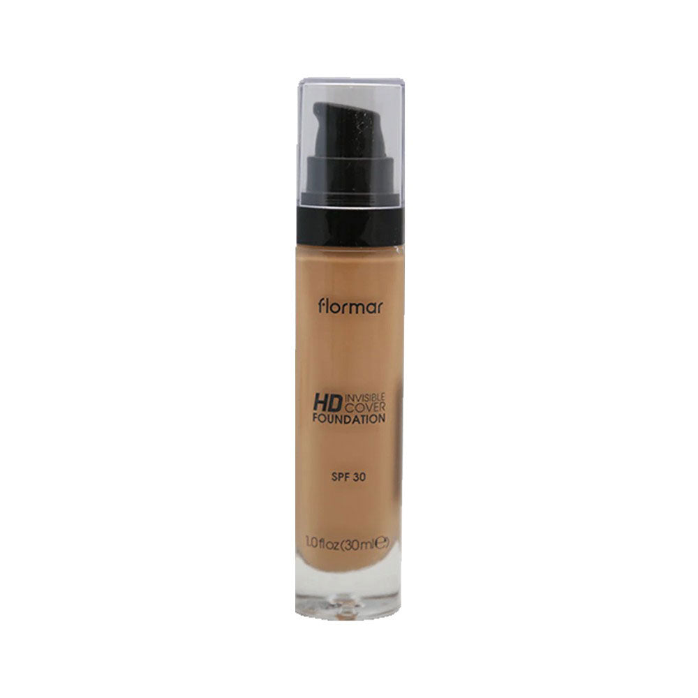 FLORMAR INVISIBLE COVER HD FOUNDATION GOLDEN B PC
