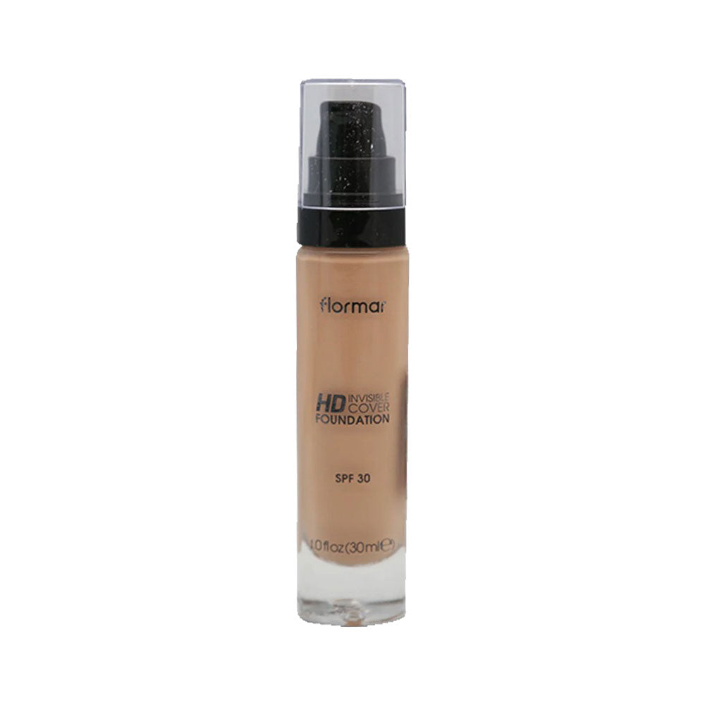 FLORMAR INVISIBLE COVER HD FOUNDATION MEDIUM B PC