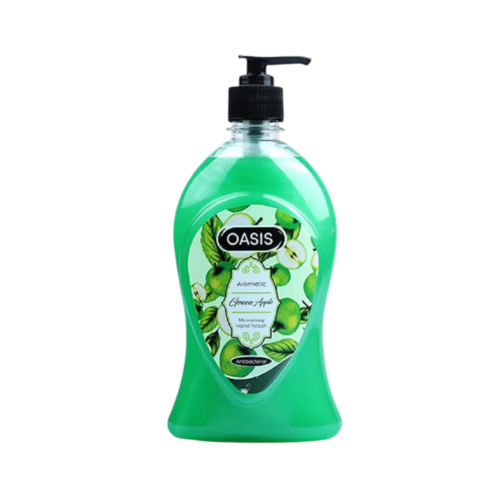 OASIS HAND WASH GREEN APPLE 500ML