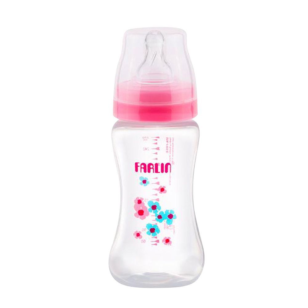 FARLIN BABY FEEDING BOTTLE WIDE NECK PP AB-42011-G