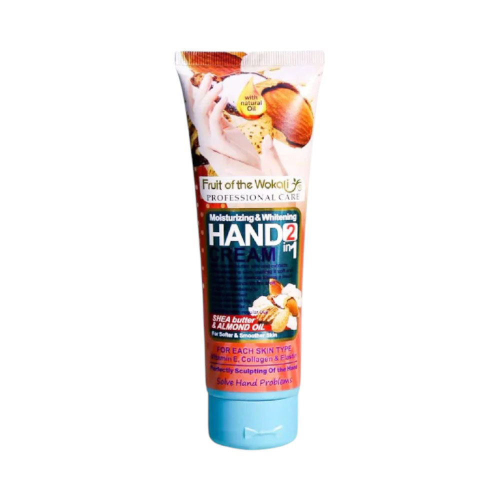 WOKALI HAND CREAM SHEA BUTTER N ALMOND OIL IR 130 ML WKL520