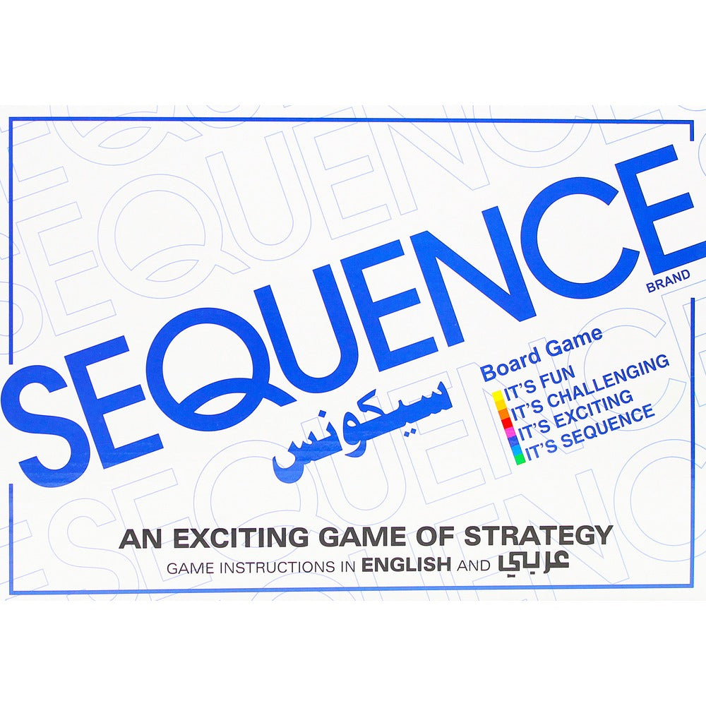 8001 SEQUENCE BOARD GAME