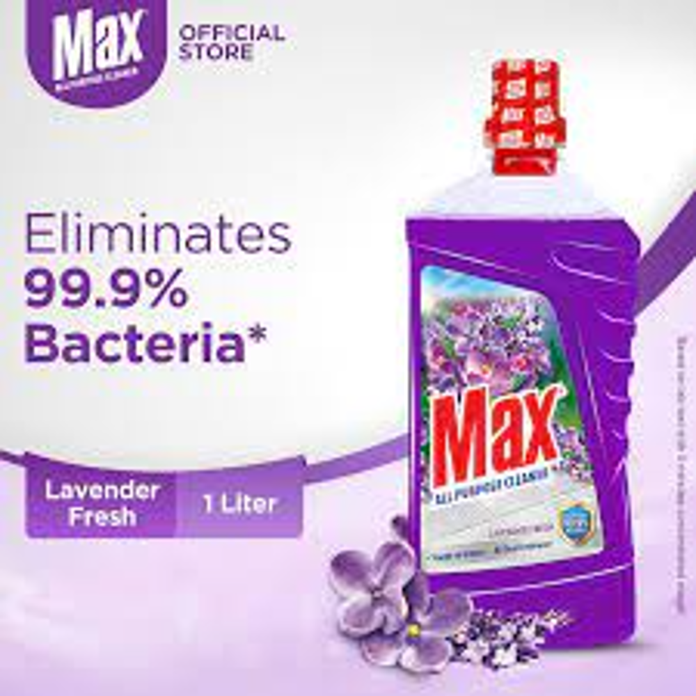 MAX CLEANER ALL PURPOSE LAVENDER FRESH 1 LTR