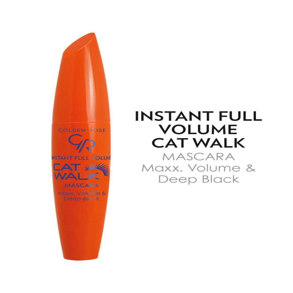 GOLDEN ROSE CAT WALK MASCARA DEEP BLACK 9 ML