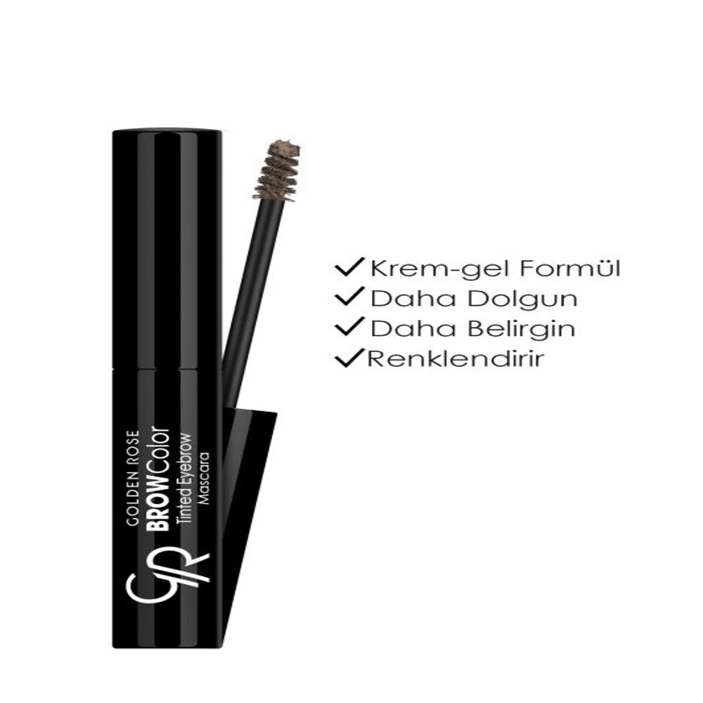 GOLDEN ROSE BROW COLOR TINTED EYEBROW MASCARA 02 PC