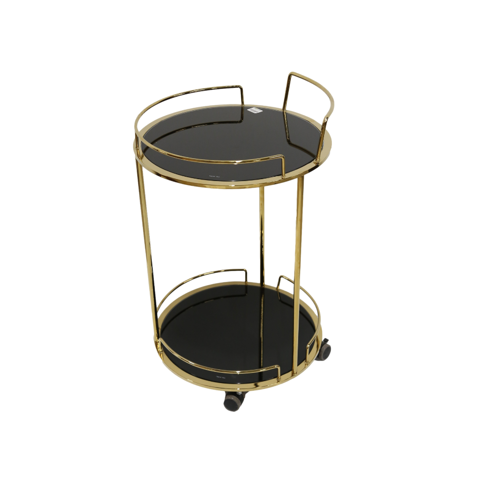 Tea Trolley Ir A+B D5111-2 Rose Gold