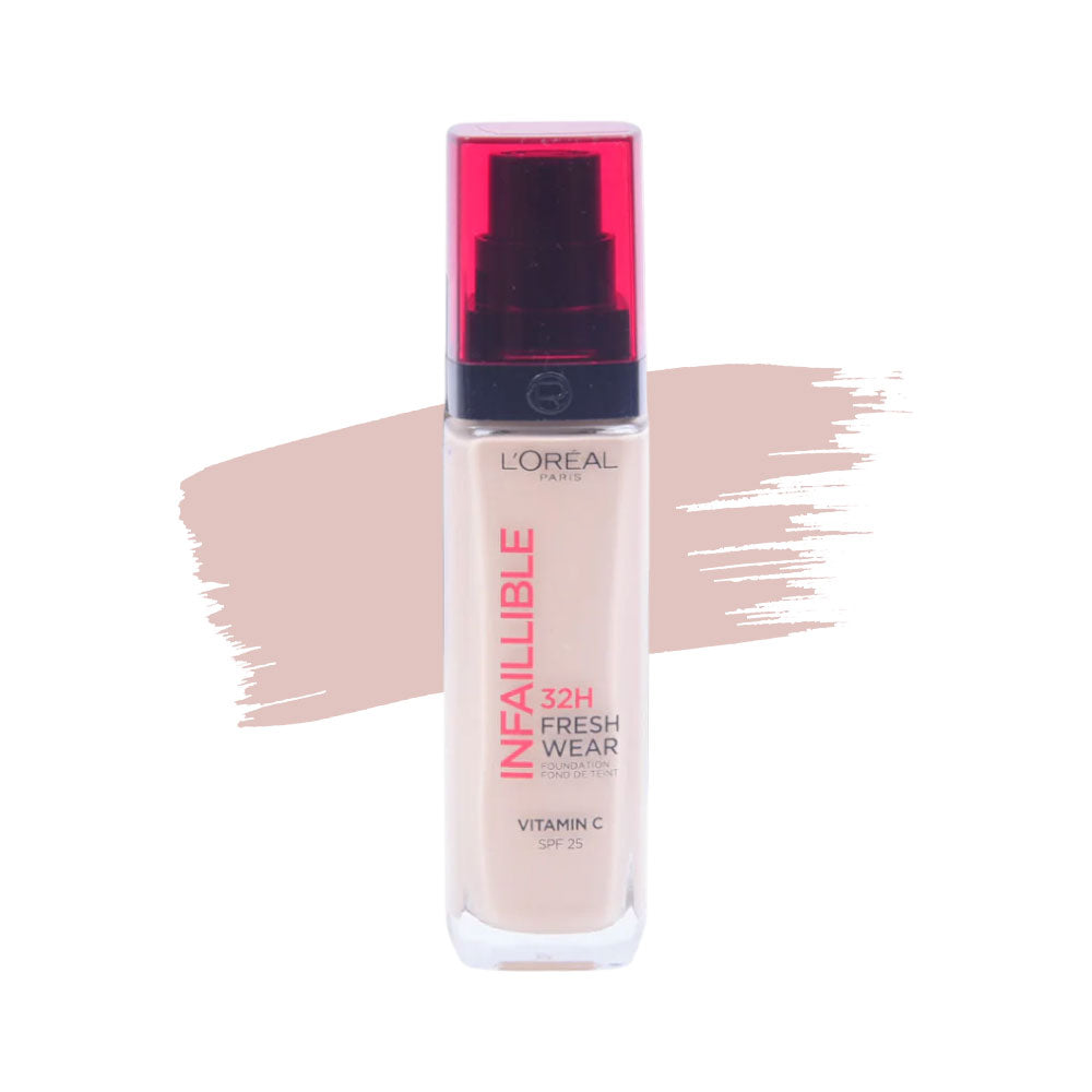 LOREAL INFALLIBLE 24H FRESH WEAR FOUNDATION 15 PORCELAINE 30