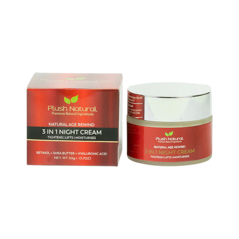 PLUSH NATURAL 3 IN 1 NIGHT CREAM