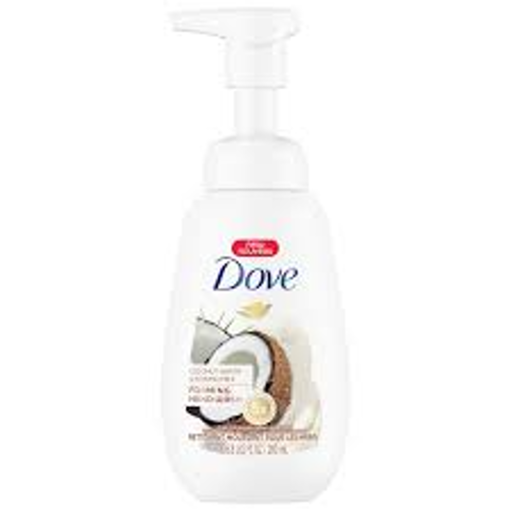 DOVE FOAMING HAND WASH COCONUT WATER & ALMOND 5X 200 ML