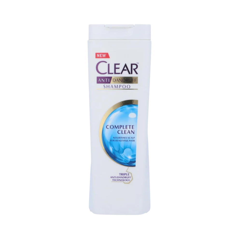 CLEAR SHAMPOO ANTI DANDRUFF COMPLETE CLEAN 185 ML – Al-Fatah