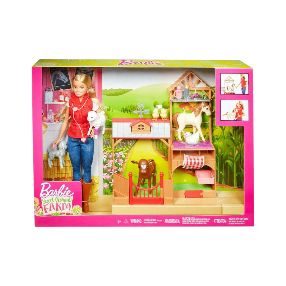 Gck86 Barbie Doll Sweet Orchard Farm