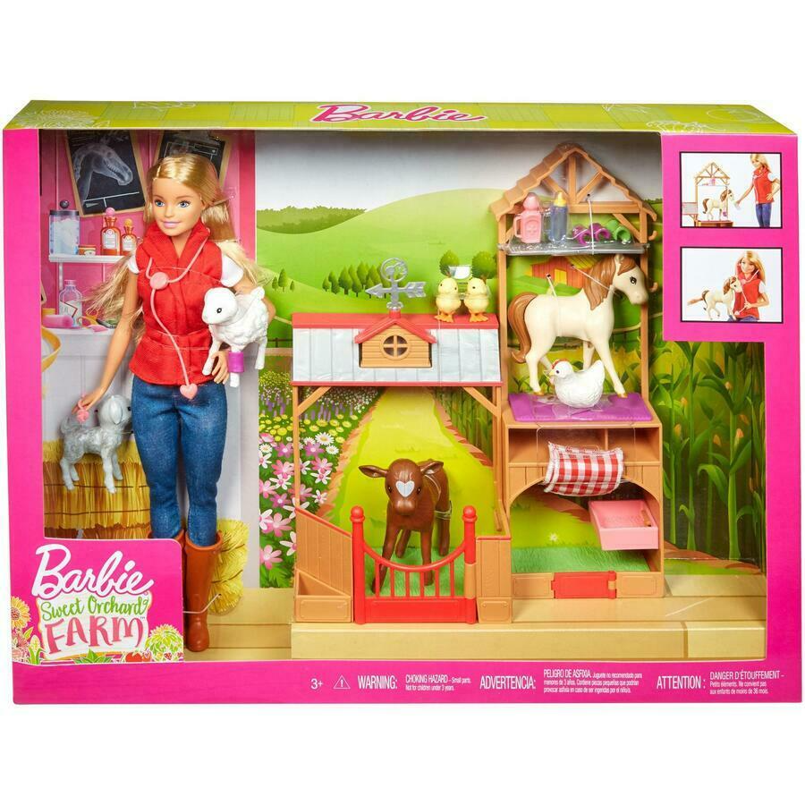 Gck86 Barbie Doll Sweet Orchard Farm