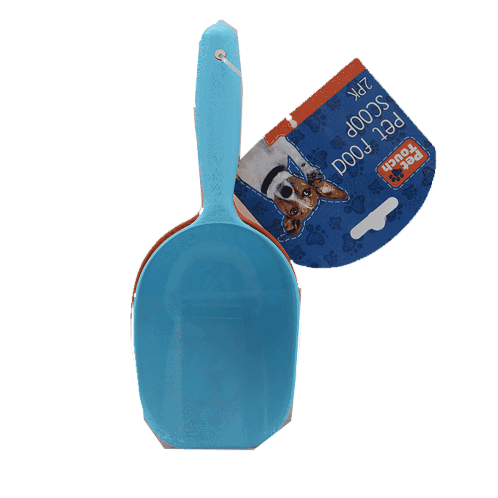 PET TOUCH DOG FOOD SCOOP 2PC HT7262